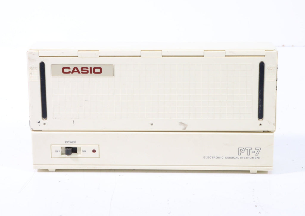 Casio PT7 Vintage Electronic Musical Instrument with Detachable Keybo