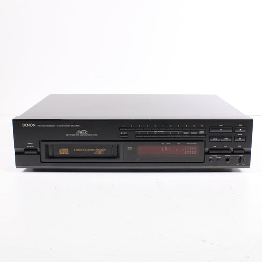 Denon DCM-550 6-Disc CD Auto Changer Cartridge CD Player with Coaxial-CD Players & Recorders-SpenCertified-vintage-refurbished-electronics