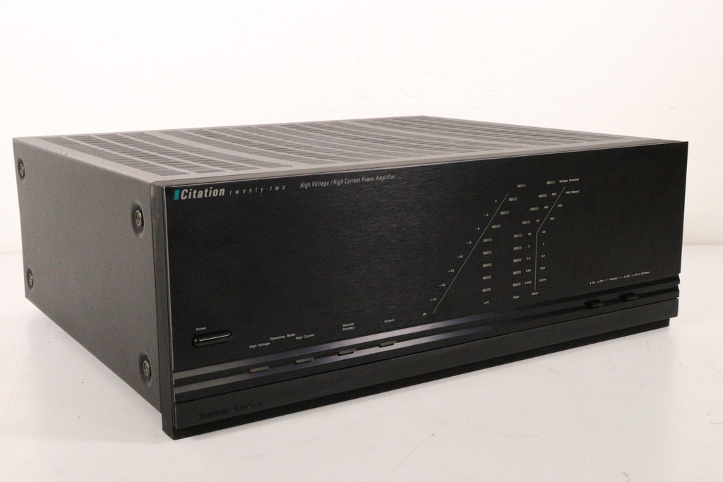 Harmon/Kardon Citation 22 Power Amplifier High Voltage