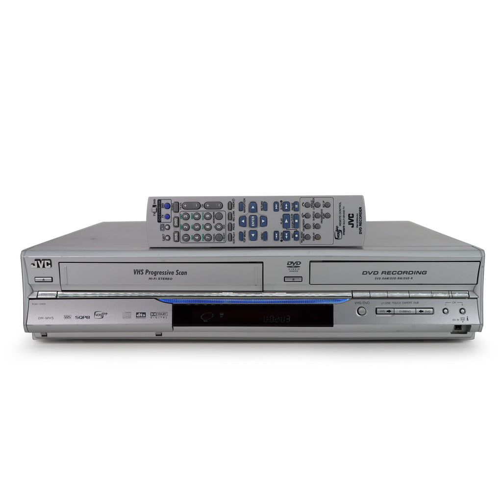 JVC DR-MV5SU VCR DVD Recorder Player w/ 2-Way-Dubbing VHS to DVD, DVD to VHS