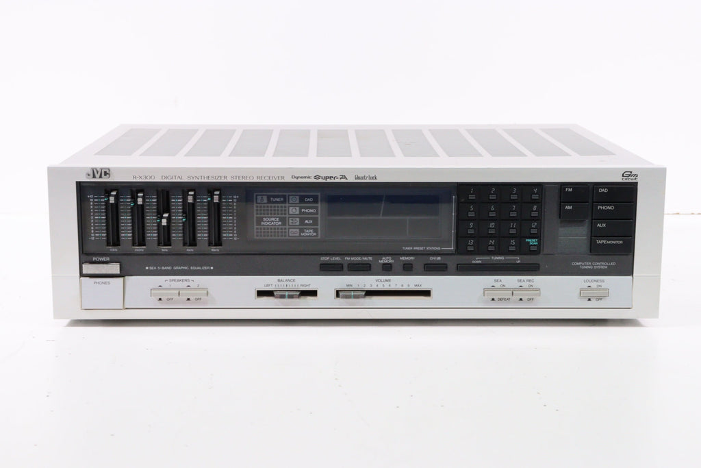 JVC RX300 Digital Synthesizer AM FM Stereo Receiver with Quartz Lock