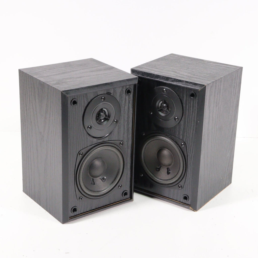 Jensen JHT805 Bookshelf Speaker Pair Black
