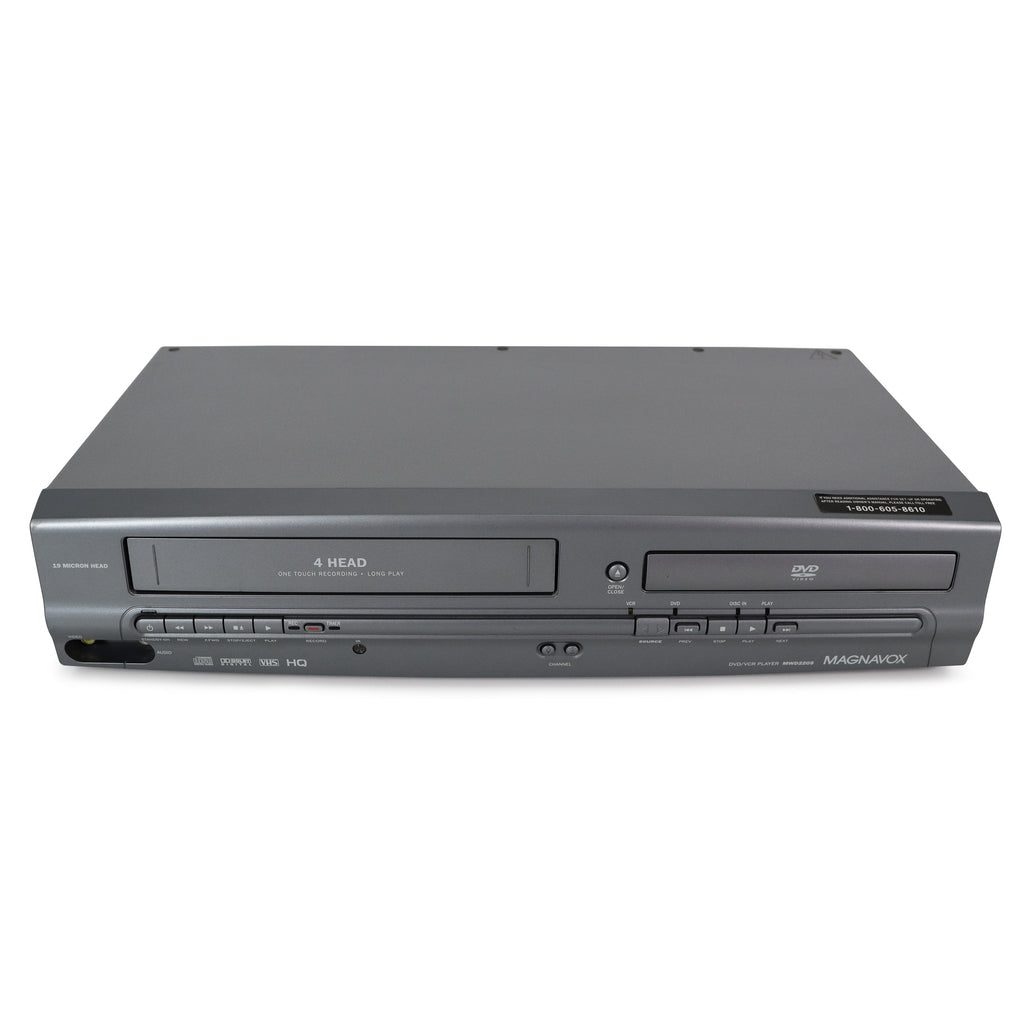 Magnavox MWD2205 DVD VCR Combo Player w/ Builtin Analog Tuner