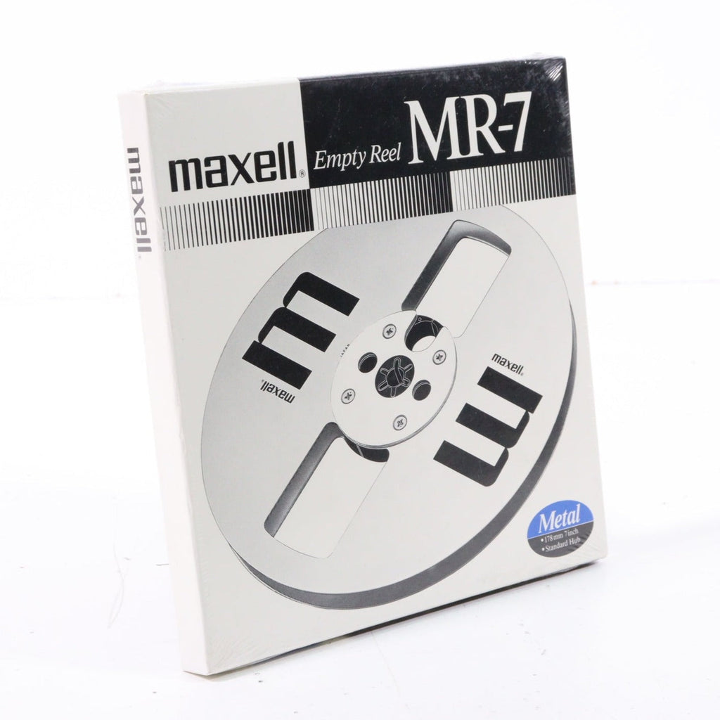 Maxell MR-7 18th empty reel metal, Empty Reels, Tape Material, Recording  Separates, Audio Devices