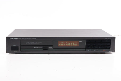 Onkyo T-4130 Quartz Synthesized FM Stereo / AM Tuner-Stereo Tuner-SpenCertified-vintage-refurbished-electronics