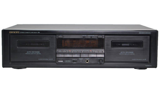 Onkyo TA-RW414 Dual Cassette Deck Player and Recorder Dual Recorder A and B Deck Recorder-Electronics-SpenCertified-refurbished-vintage-electonics
