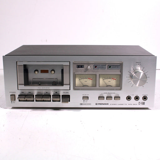 Pioneer CT-F500 Vintage Stereo Cassette Tape Deck (DOOR WON'T OPEN)-Cassette Players & Recorders-SpenCertified-vintage-refurbished-electronics