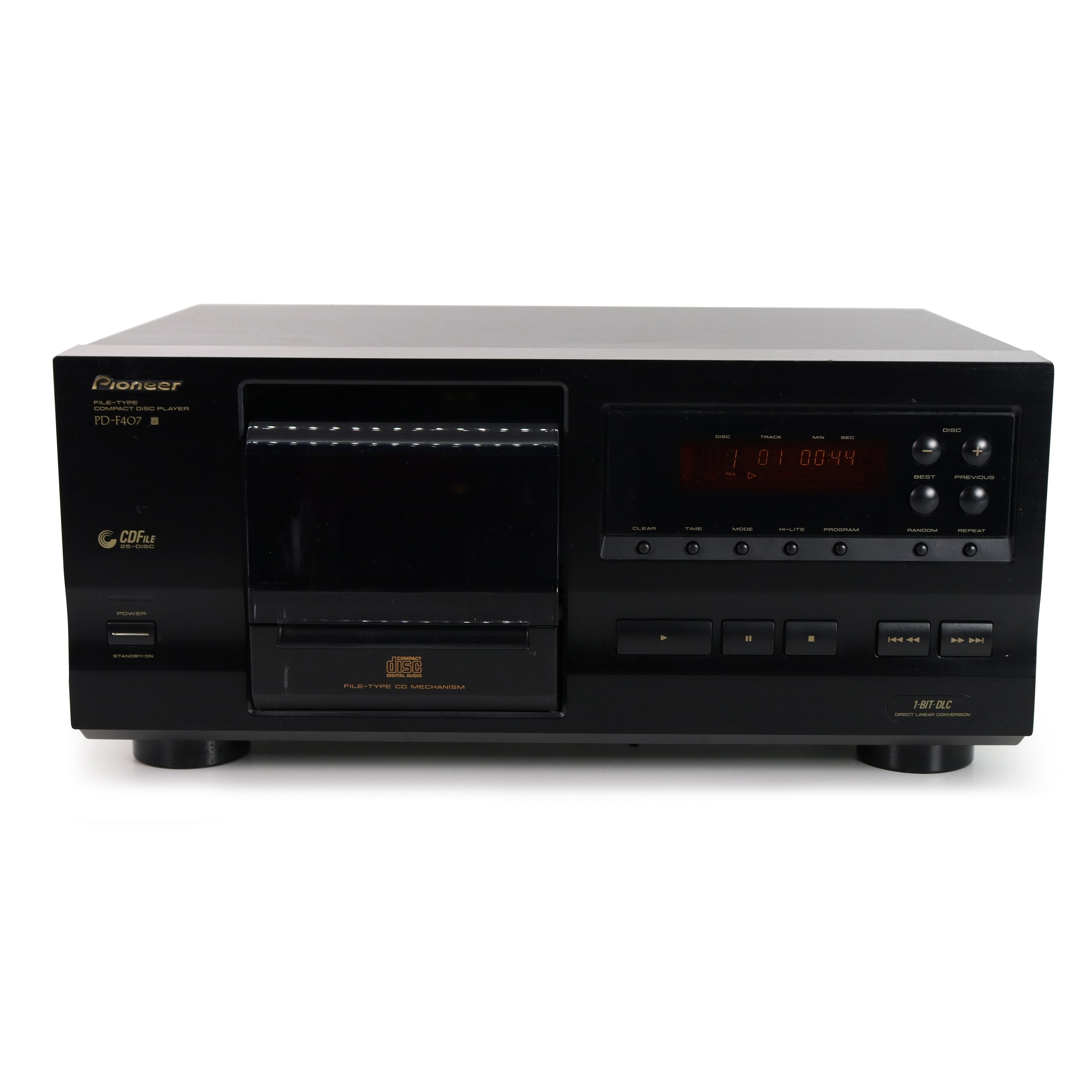Pioneer PD-F407 25-Disc File-Type Digital CD Changer Player with Original  Box