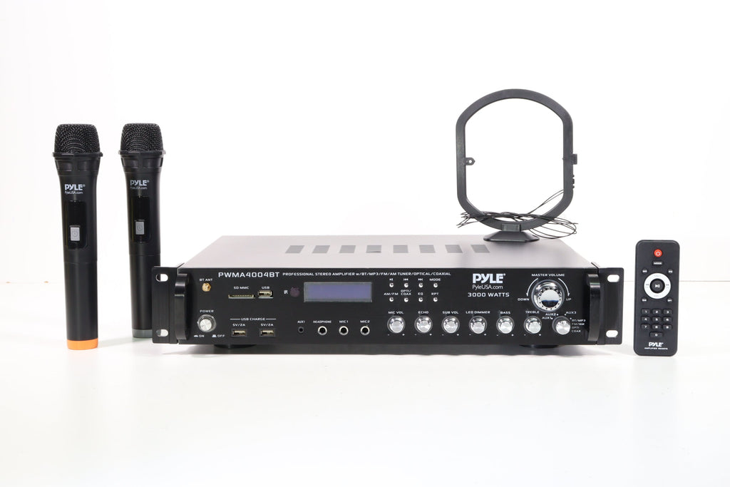 Pyle PWMA4004BT Bluetooth Hybrid Amplifier Receiver System (with Origi