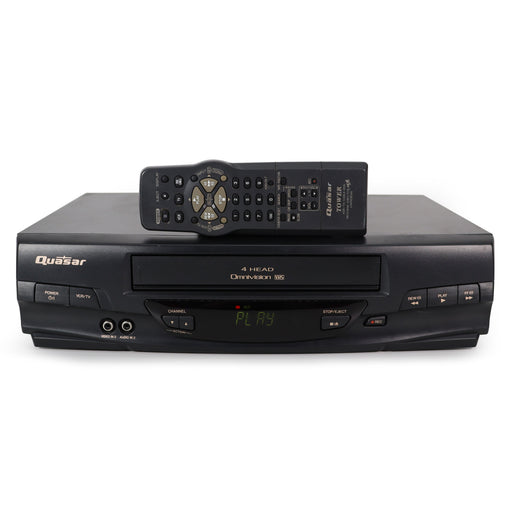 Quasar VHQ-40M VCR/VHS Player/Recorder-Electronics-SpenCertified-refurbished-vintage-electonics