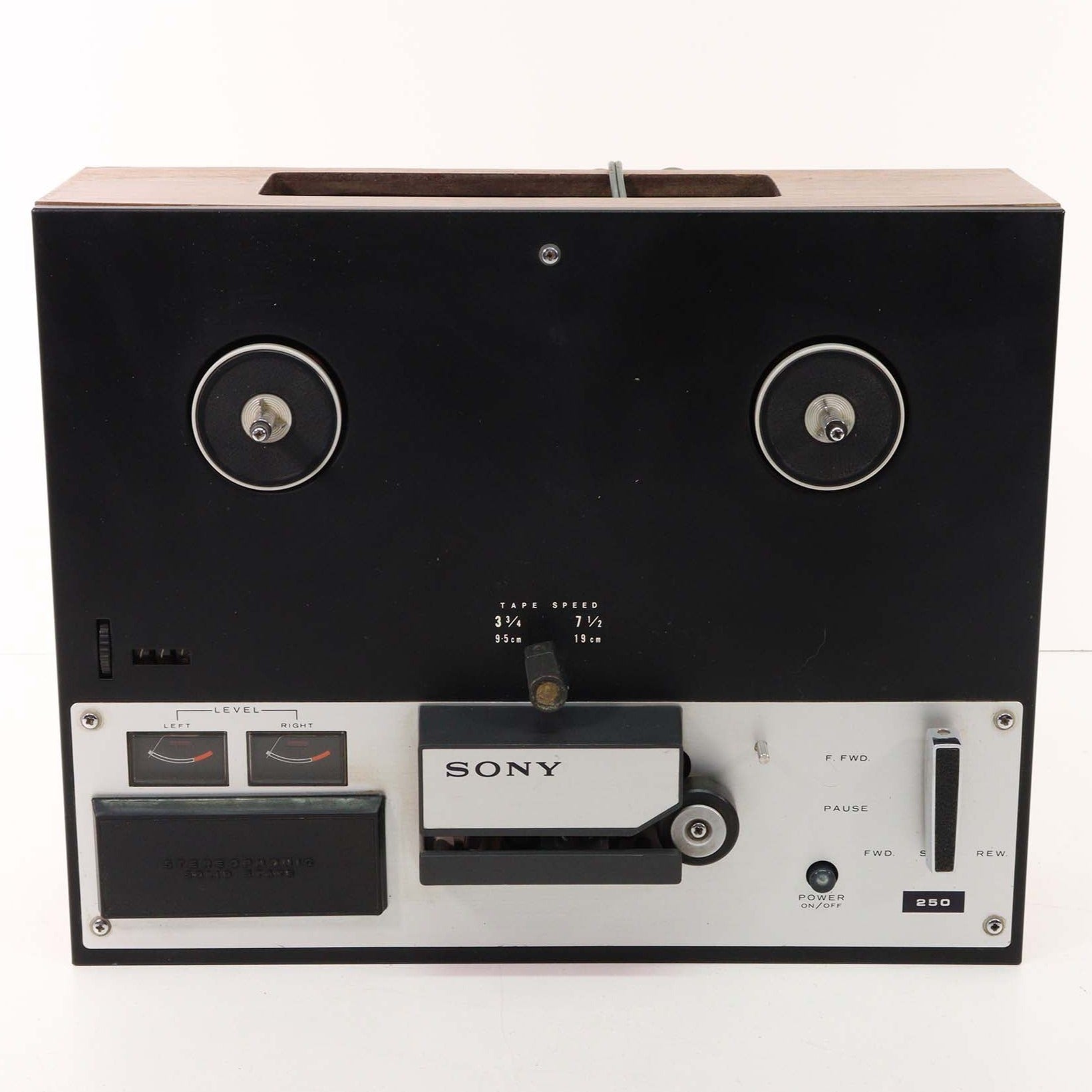 Sony 250 Vintage Reel-To-Reel Tape Deck (Won't Play)