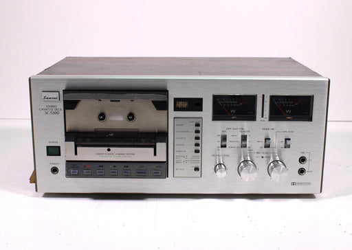 Sansui SC-5300 Vintage Stereo Cassette Deck-Cassette Players & Recorders-SpenCertified-vintage-refurbished-electronics