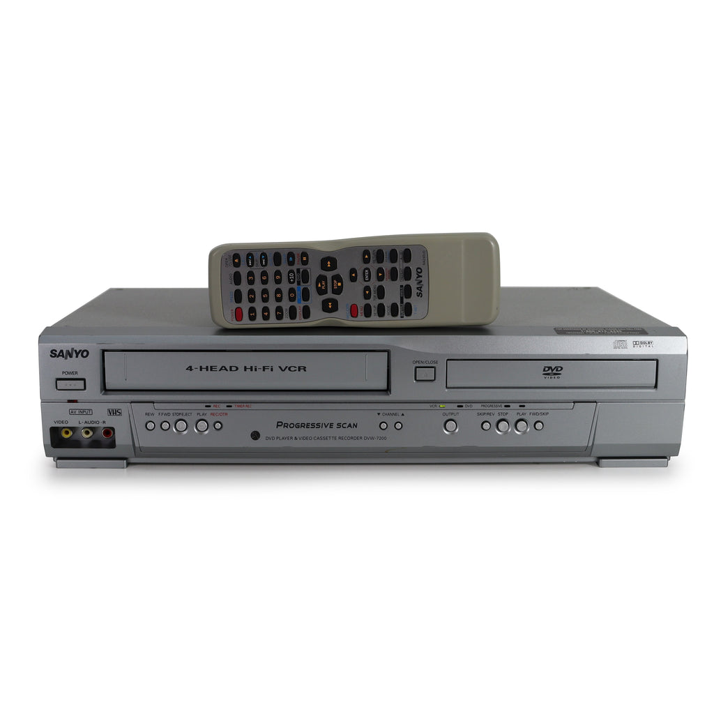 Sanyo Dvw 7200 Dvd Vcr Combo Player 4187