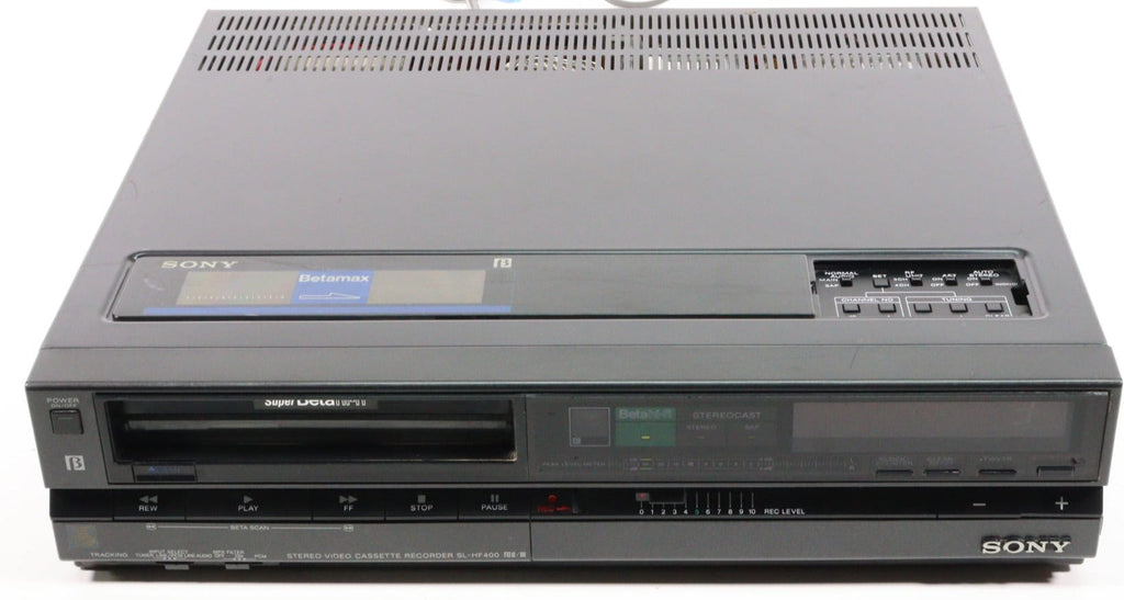 Sony Betamax SL-HF400 Hi-Fi VTR Video Tape Recorder and 