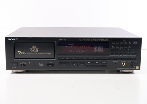 Sony C90ES 10-Disc Magazine Type Automatic CD Changer Player-CD Players & Recorders-SpenCertified-vintage-refurbished-electronics