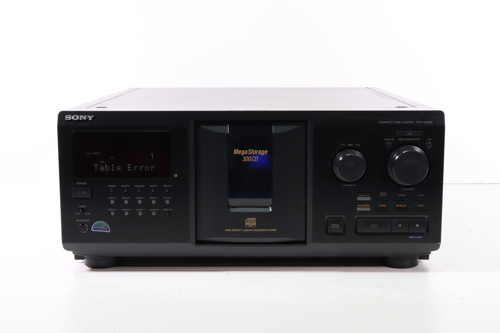 Sony CDP-CX335 Mega 300 Disc Carousel CD Changer