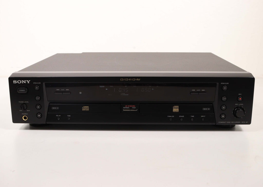 Sony RCDW1 Dual Tray CD Recorder and Player