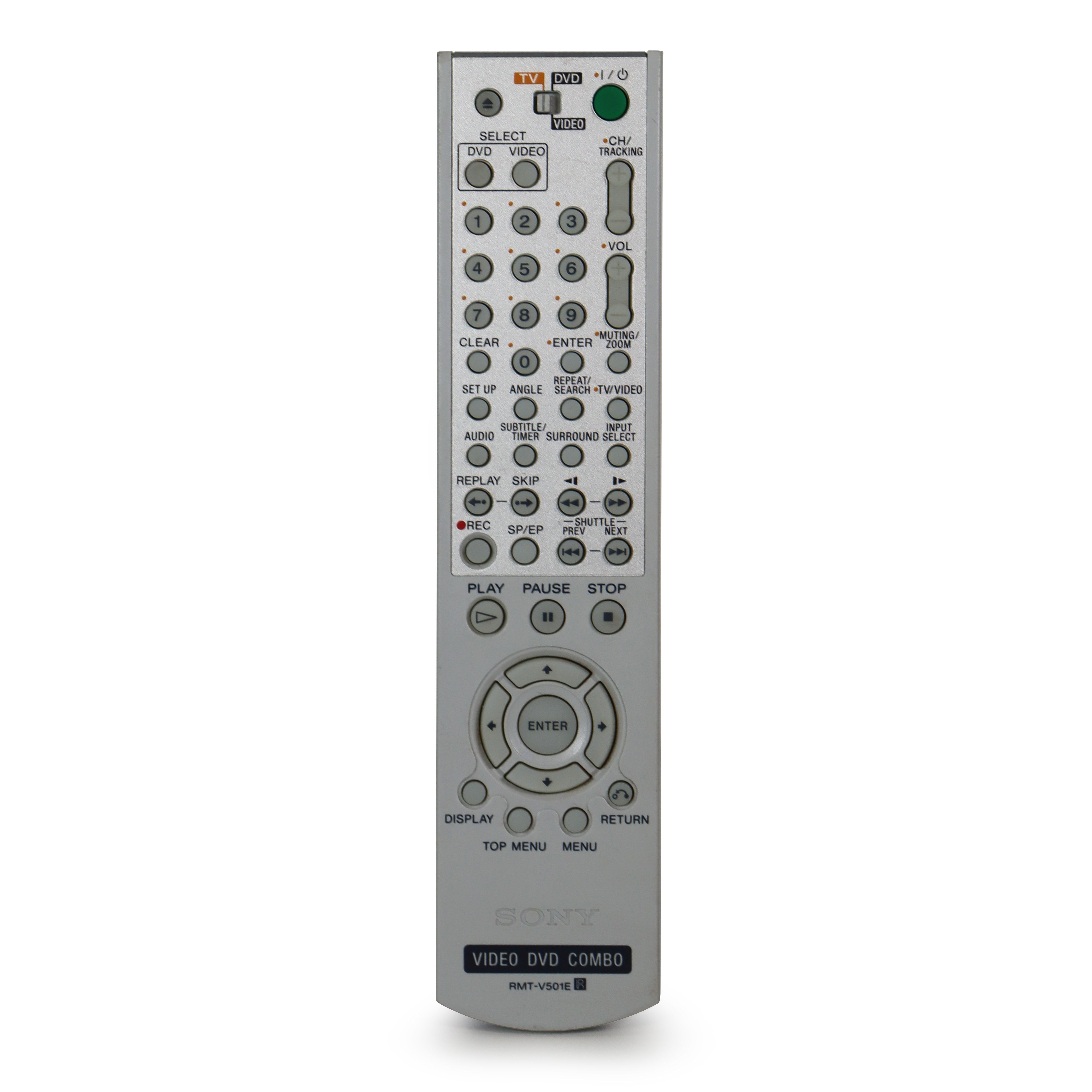 Sony RMT-V501E Remote Control for DVD VCR Combo SLV-D360P and More