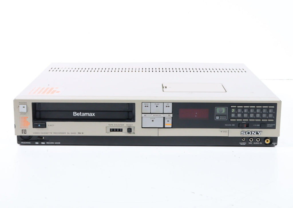 Sony SL2400 Betamax VTR Video Tape Recorder and Player System