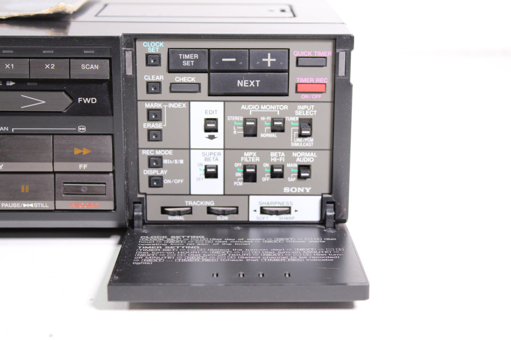 Sony SLHF750 Betamax VTR Video Tape Recorder Player