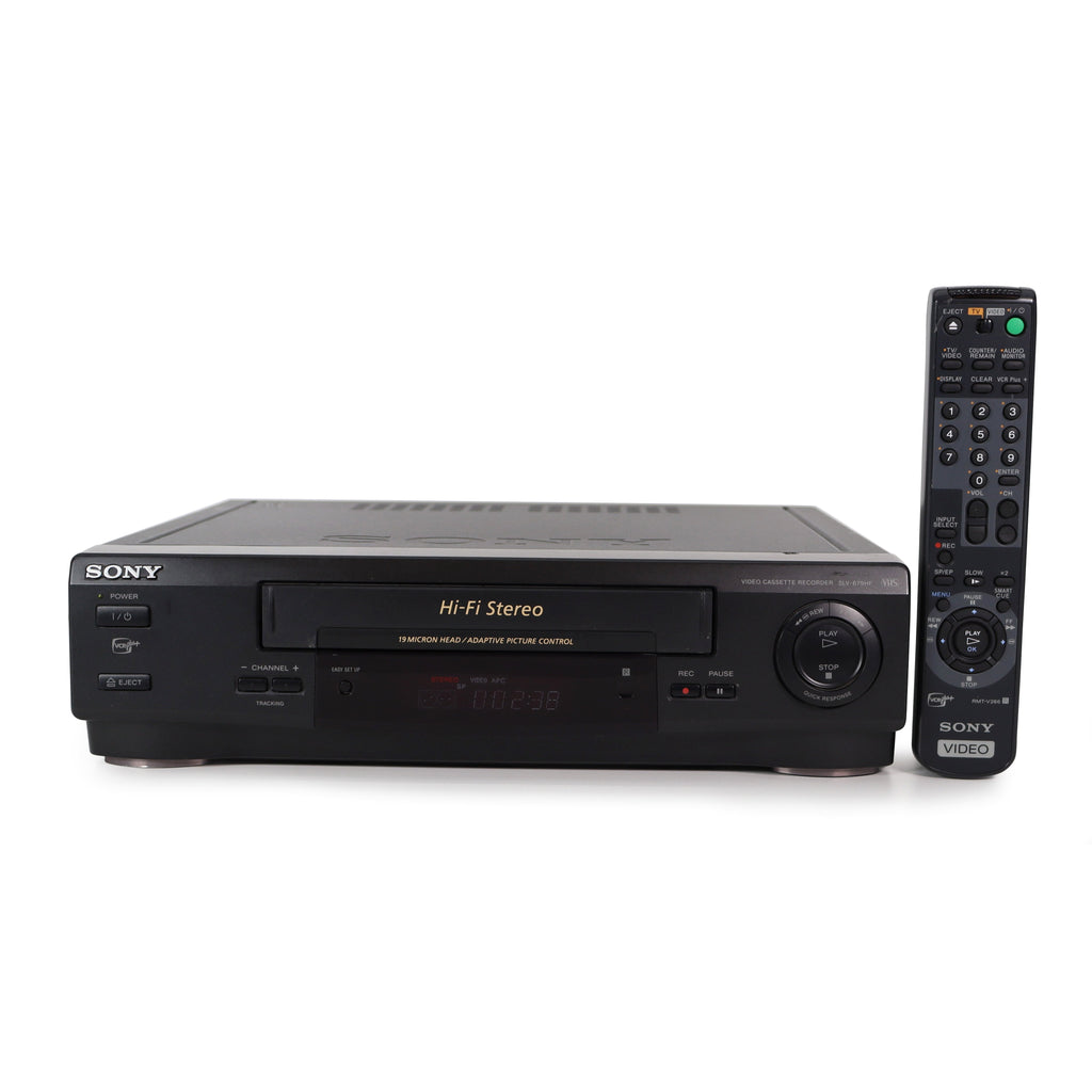 Sony SLV-679HF VCR Player Recorder VHS Player Hi-Fi 4 Head No Remote -  WORKS