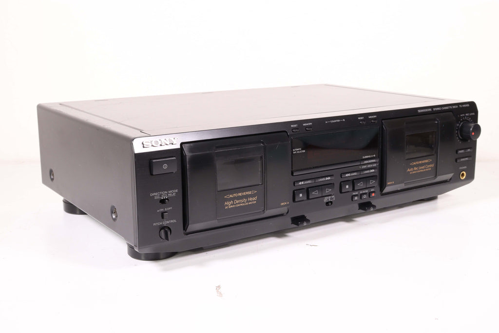 Sony TCWE435 Dual Deck Cassette Player Recorder with Pitch Control