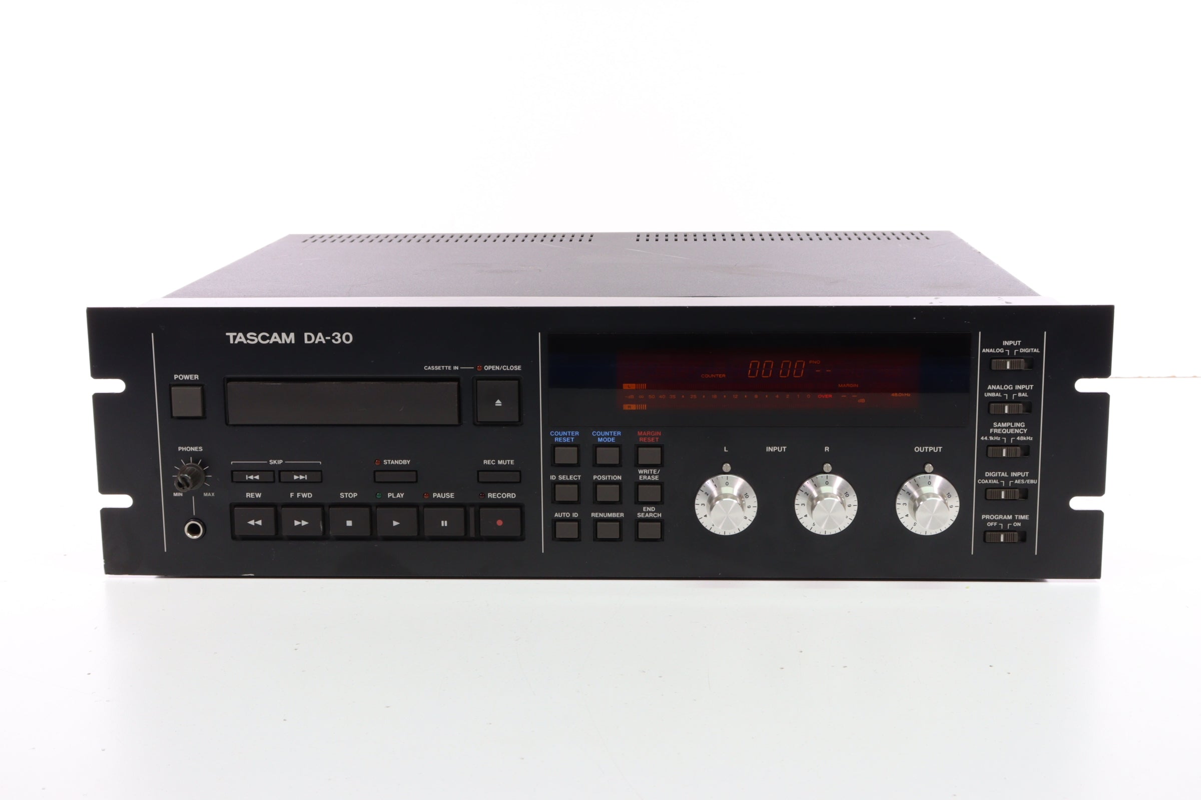 Tascam DA-30 MK II Professional DAT Recorder Digital Audio Tape Record