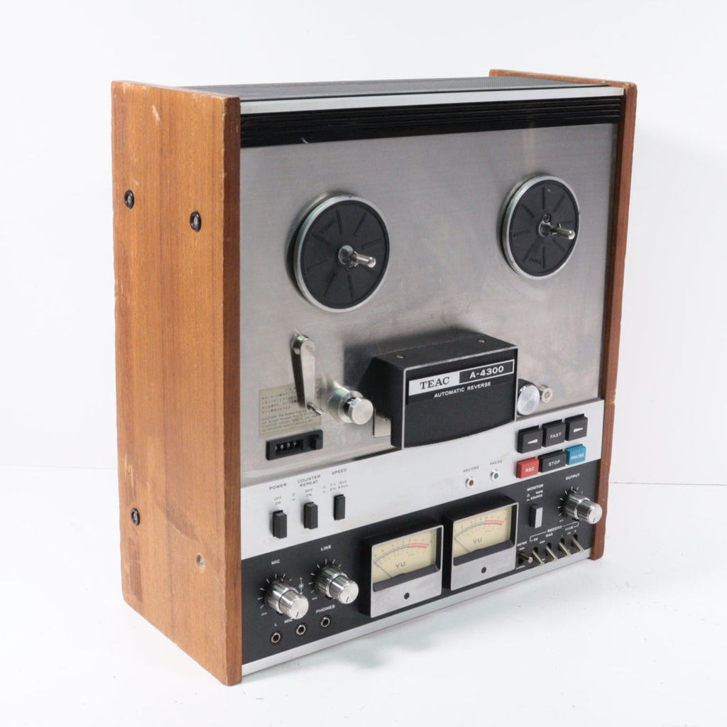 Sold at Auction: TEAC A-4300 Auto Reverse Reel To Reel Tape Recorded