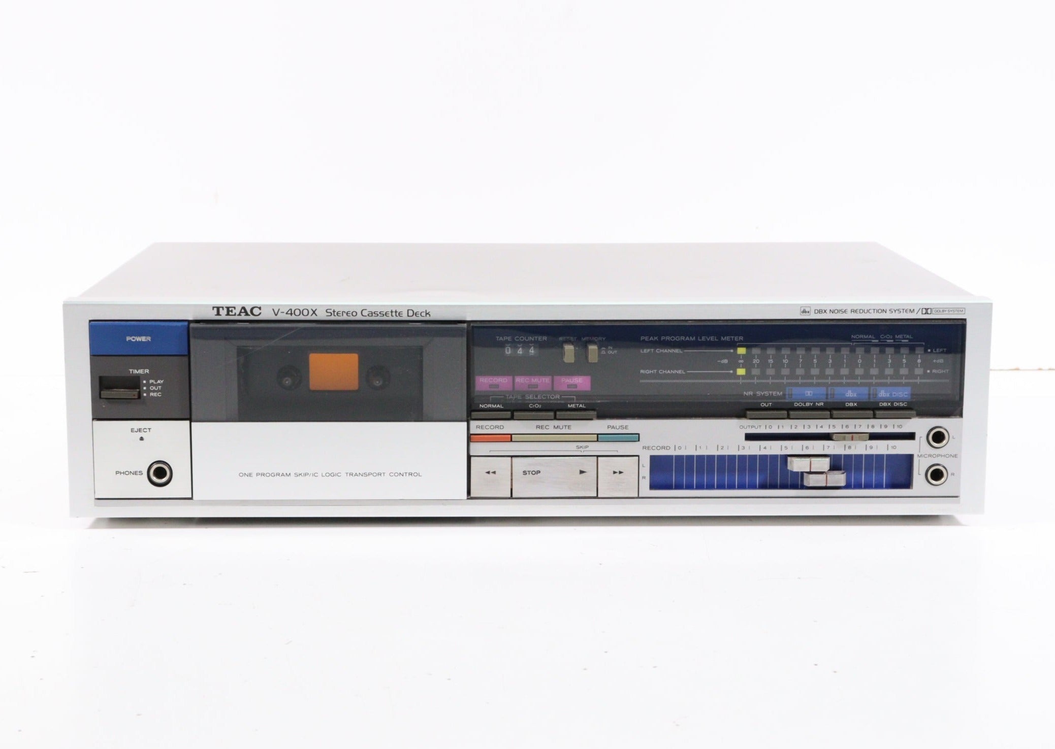 Teac V-400X Stereo Cassette Deck with DBX Noise Reduction