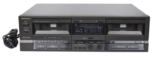 Technics RS-TR157 Dual Cassette Copier Deck Player Recorder-Electronics-SpenCertified-refurbished-vintage-electonics