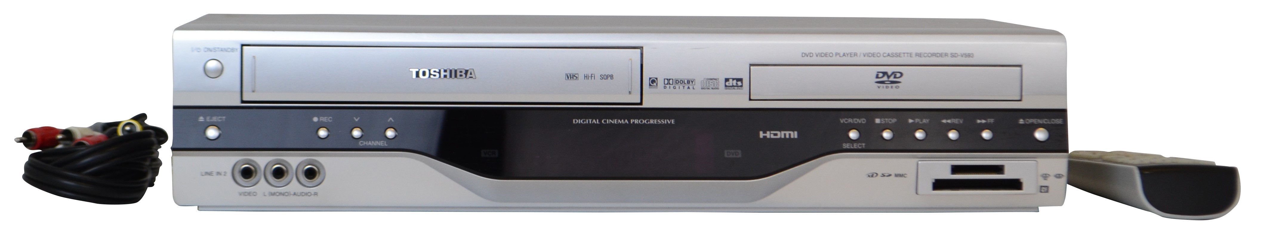 Magnétoscope-lecteur de DVD Toshiba