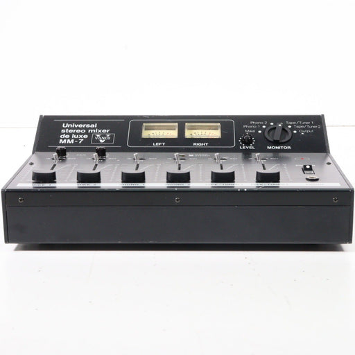 Vanco MM-7 Vintage Universal Stereo Mixer De Luxe-Audio Mixers-SpenCertified-vintage-refurbished-electronics