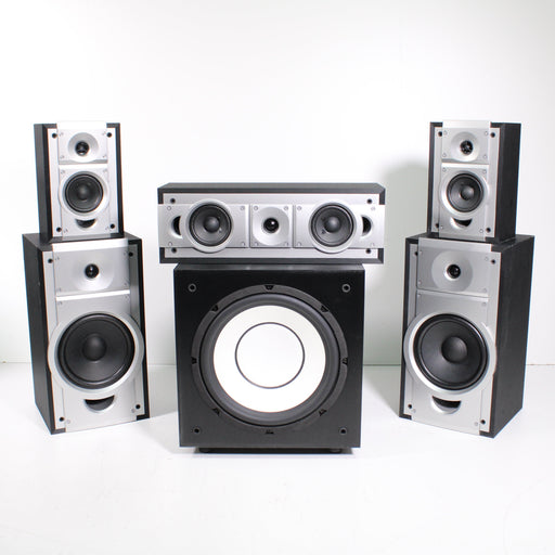 Yamaha 6-Speaker Set (Floorstanding Pair, Bookshelf Pair, Center, Subwoofer)-Speakers-SpenCertified-vintage-refurbished-electronics