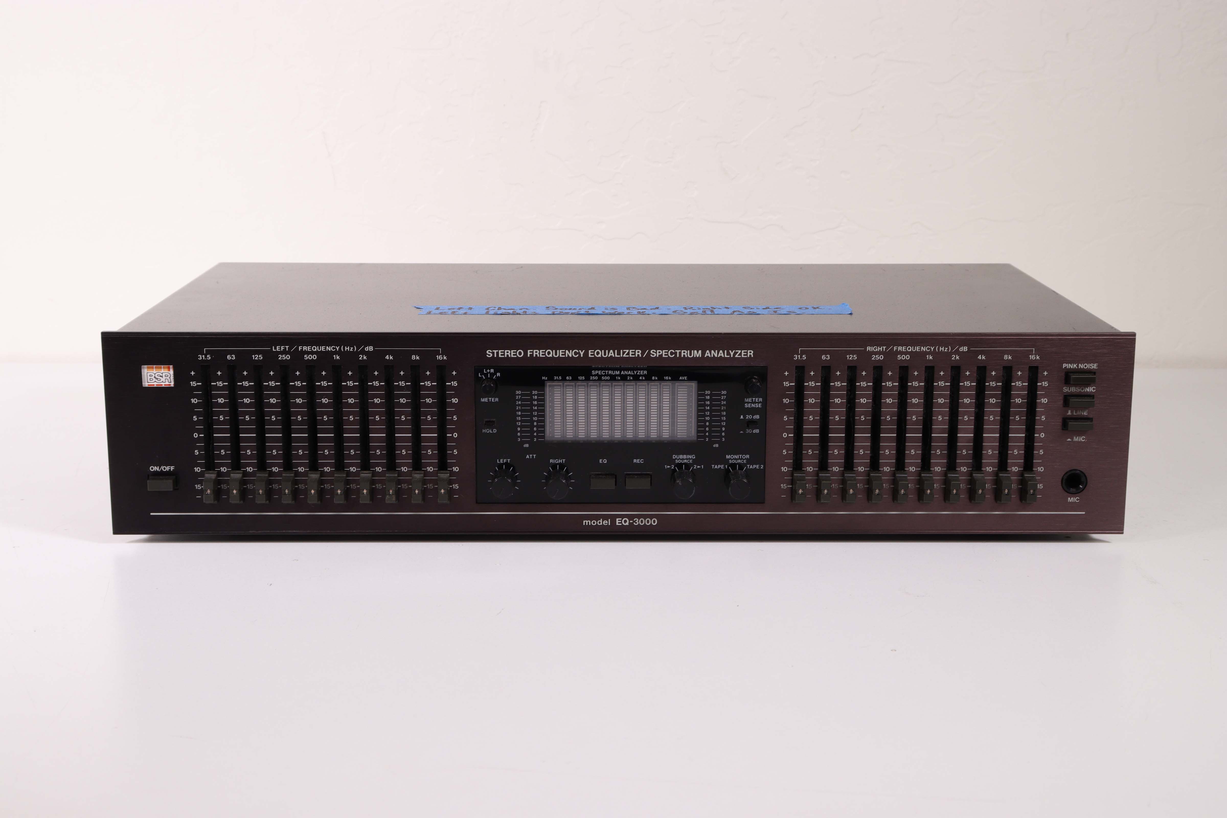 BSR EQ-5000イコライザー純正品 丸けれ