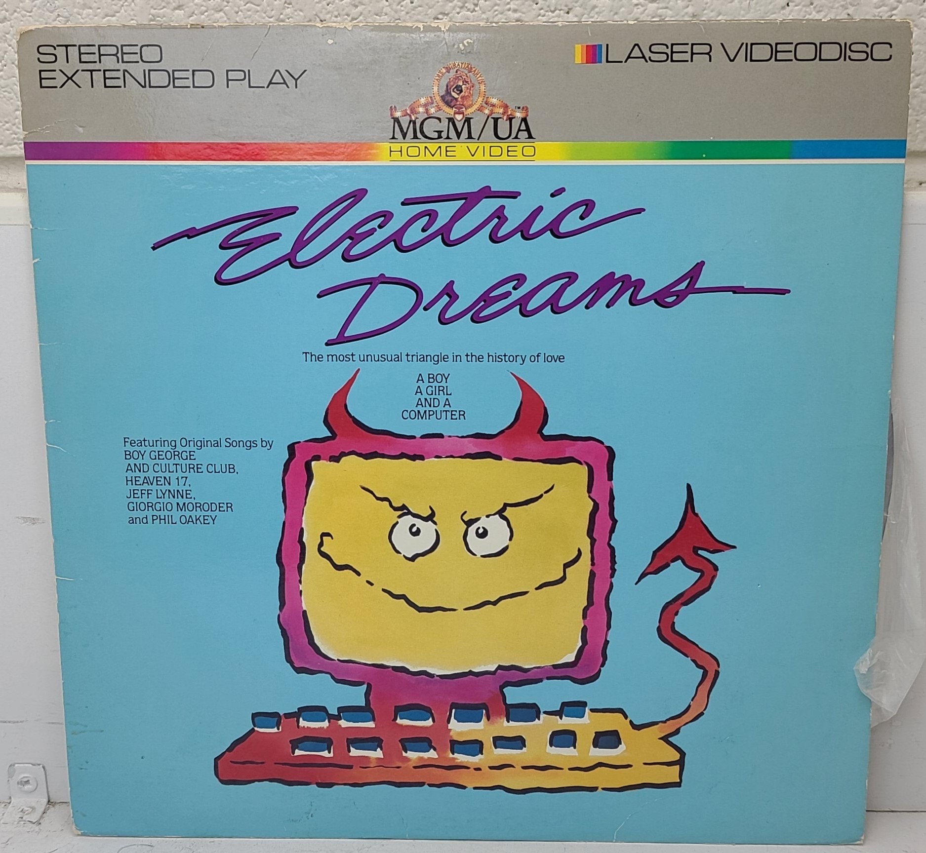 Electric Dreams LaserDisc Movie