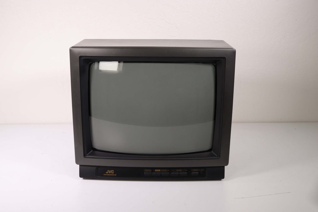 JVC C1320 Vintage 1991 Tube TV Television Screen 13 Inch Small