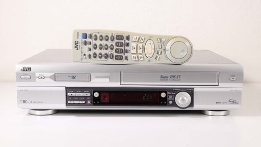 JVC HR-DVS3U MiniDV VHS Player Combination System with S-Video Super VHS Digipure Technology-VCRs-SpenCertified-vintage-refurbished-electronics