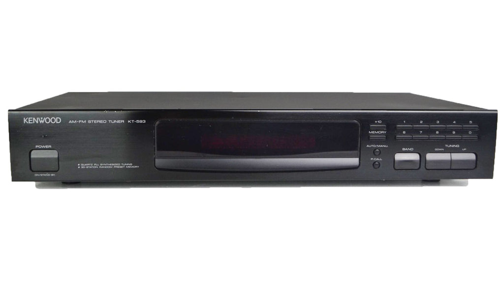 Kenwood KT-593 AM/FM Stereo Tuner Quartz PLL Synthesized