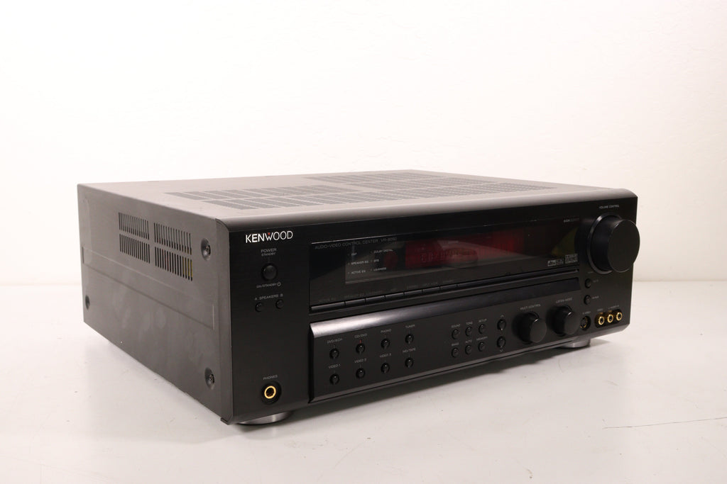 Kenwood VR-8050 Home Theater Receiver Phono 6.1 AM/FM Black (No Remote