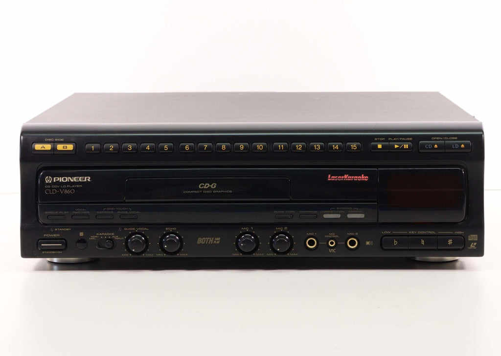 Pioneer CLD-V860 CD CDV LD Player LaserDisc LaserKaraoke 