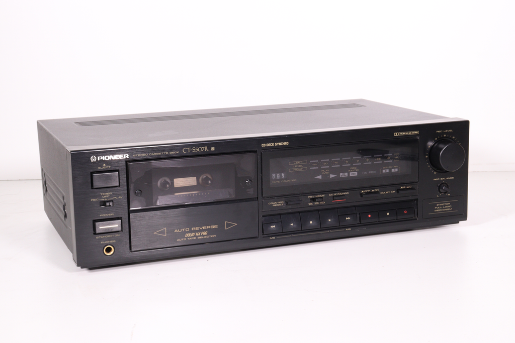 Pioneer Stereo Cassette Deck Ct-s507r Sr