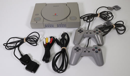 PlayStation 1 PS1 Video Game Console Plus 2 Controllers-Video Game Consoles-SpenCertified-vintage-refurbished-electronics