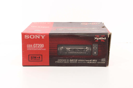 SONY CDX-GT200 FM/AM Compact Disc Player (With Remote)-CD Players & Recorders-SpenCertified-vintage-refurbished-electronics