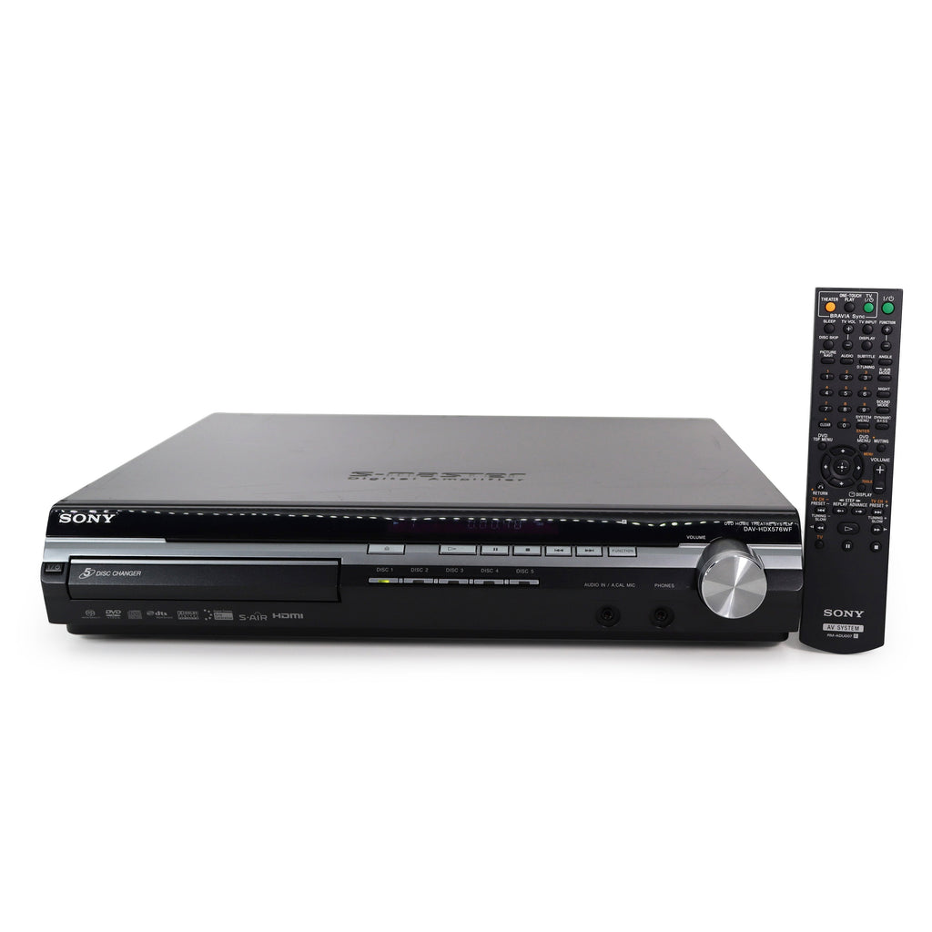 Sony HDX576WF 5Disc DVD Player Home Theater System
