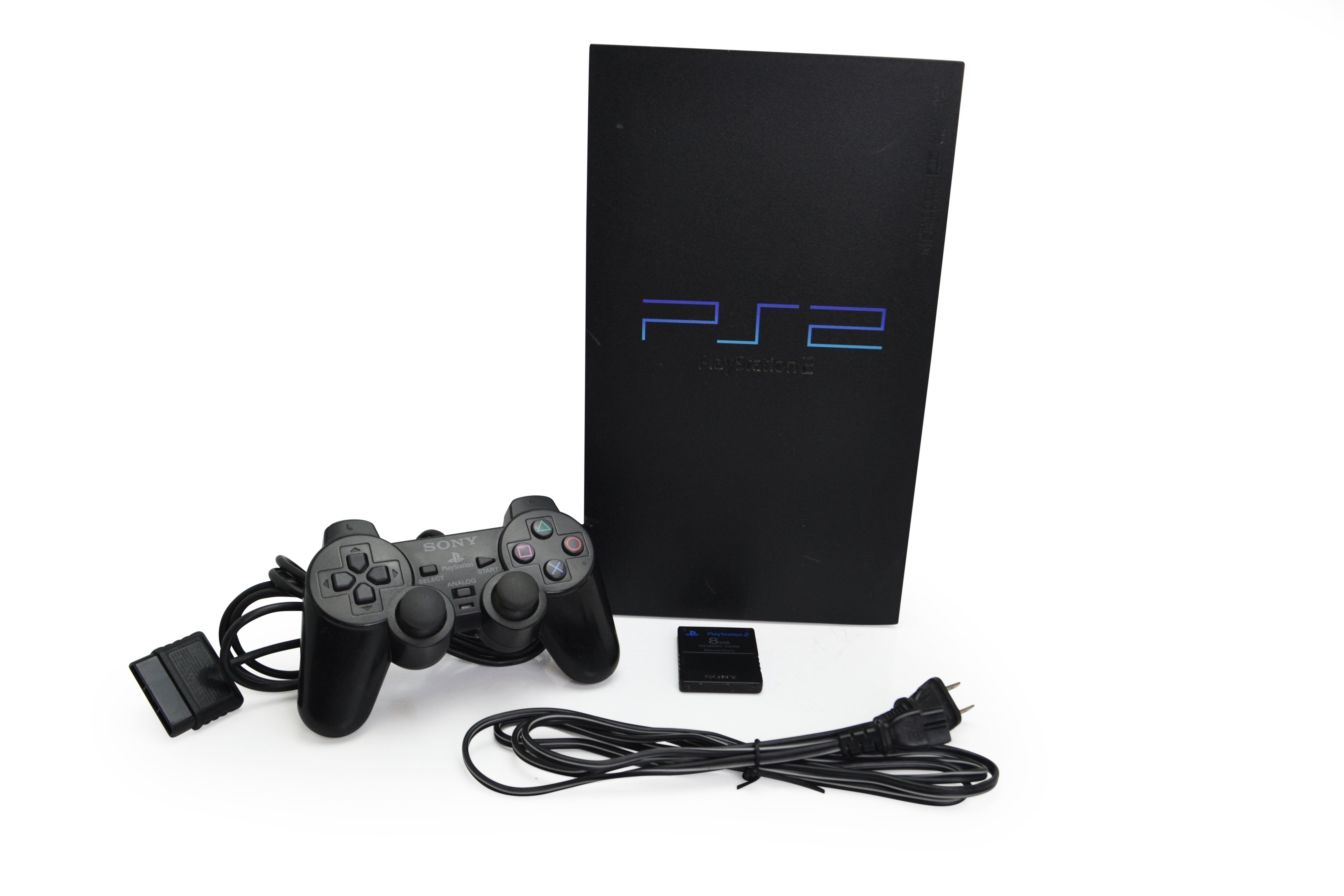 Sony PlayStation 2 SCPH-50001/N with 8 MB Memory Card and Controller C