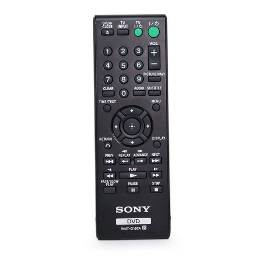 Sony RMT-D197A Remote Control for DVD Player DVP-SR201P and More-Remote-SpenCertified-refurbished-vintage-electonics