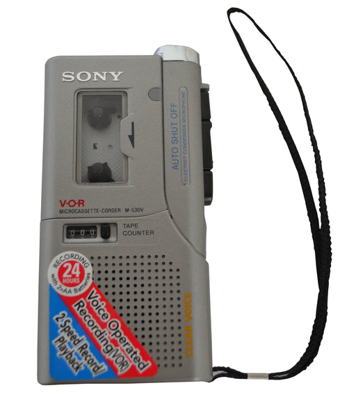 Sony VOR M-530V Portable Microcassette Player and Recorder-Electronics-SpenCertified-refurbished-vintage-electonics