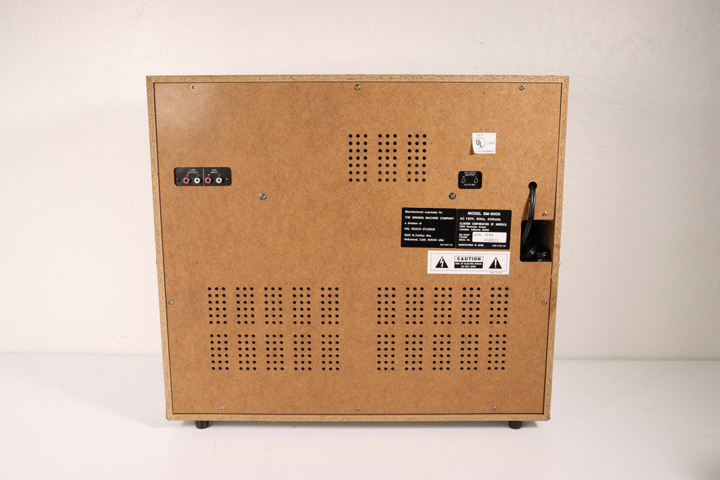 The Singing Machine 8 Track Compact Cassette Karaoke Machine Vintage