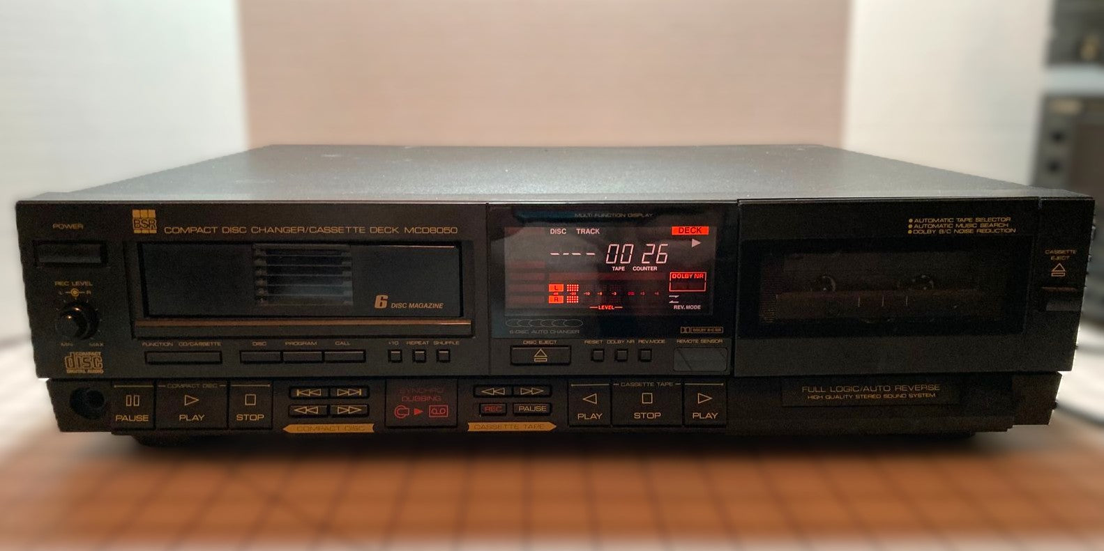 BSR MCD 8050: THE BEST OF BOTH WORLDS
