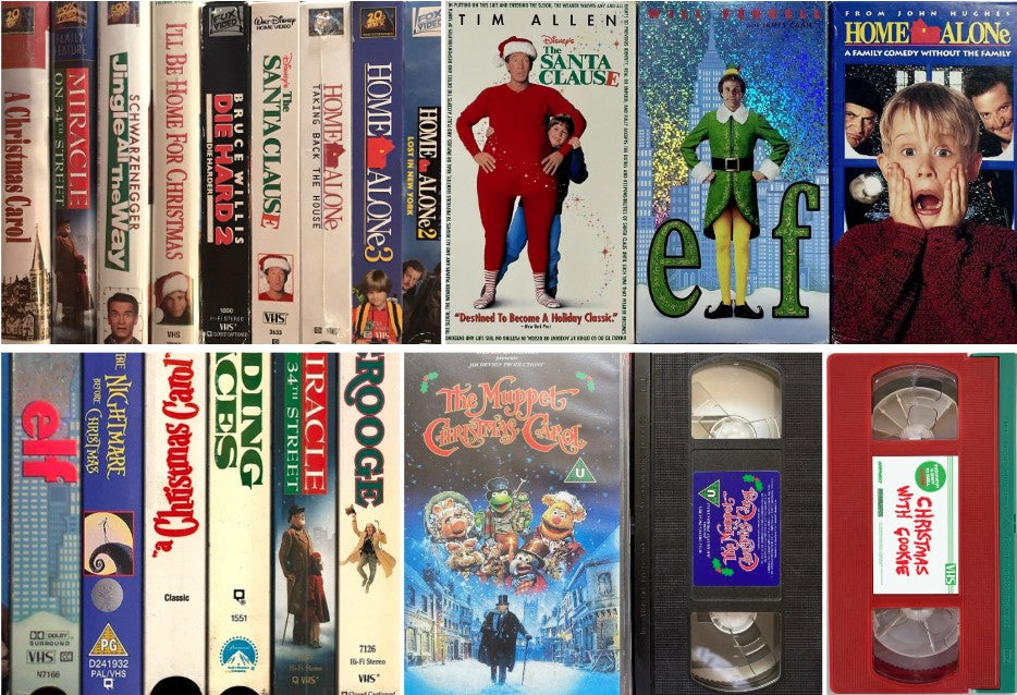 TOP TEN CHRISTMAS MOVIES ON VHS